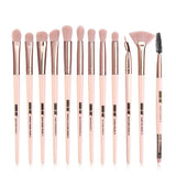 Makeup Brushes Set with Soft Artificial Fiber 6 Colors Ladies Makeup Brushes Female Makeup Tools