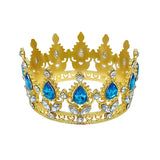 Baroque Vintage Princess Queen Bridal Crown Headwear Crystal Tiara For Women Wedding Crown Hair Dress Accessories Jewelry