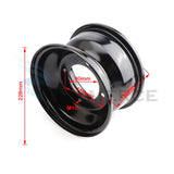 Black 8 inch Front or Rear wheel Hub Fit For 110cc-250cc ATV Go kart UTV Buggy Quad Dirt Bike 19x7-8 18x9.5-8" vacuum Tyre parts