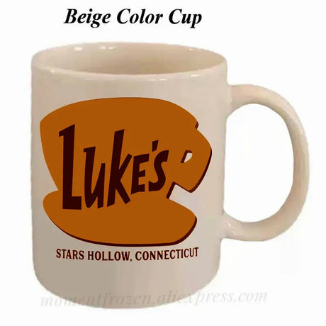 Lukes Luke's Diner Mugs Coffee Mugs Tea Cups Home Decal Friend Gifts Milk Mugen Novelty Coffeeware Drinkware Tableware Teaware