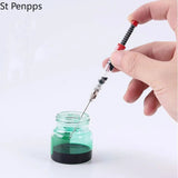 1/2/3/4Pcs Fountain Pen Ink Cartridge Converter Filler Ink Pen Ink sac Syringe Device Tool Stationery Office Supplies St Penpps