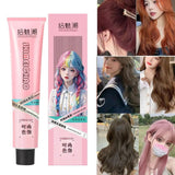 Hair Color Cream Permanent Hair Dye Long Lasting Hair Styling Products For Thick Fine Curly Thin Straight DIY Hair Dye Crea J5G8