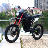 2000W/3000W/5000W 72V Electric Racing Motorcycle with High Speed Lithium Battery 80kmh Dirty Bike for Adult