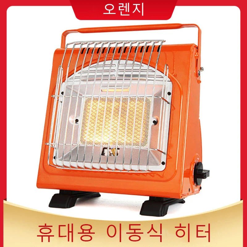 Outdoor Camp Heater For Tent Gas Heater Stove With Portable Handle Camping Stove Indoor Heater Heating Oven Burner