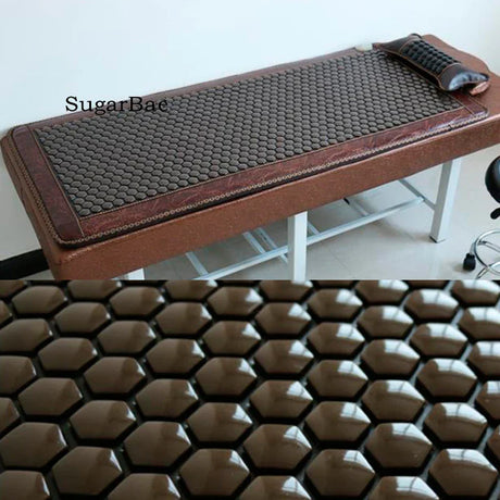 Electric Heated Sofa Cushion Massage Seat Tourmaline Mattress High Quality Made in China 0.7X1.6M