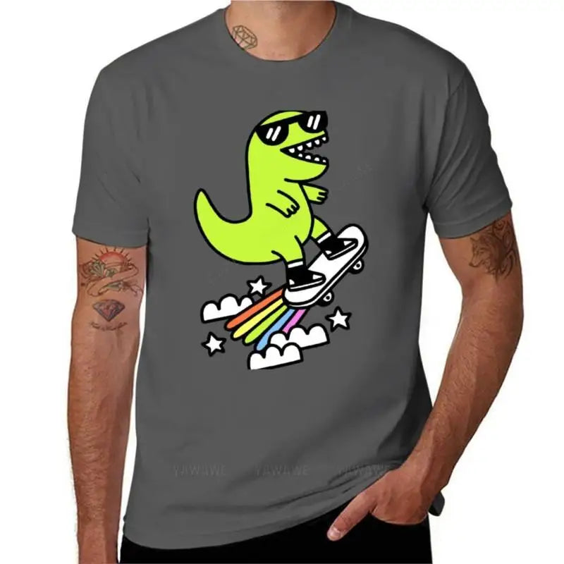 men brand t-shirts Rad Rex T-Shirt plain t-shirt oversized t shirts graphic t shirt mens graphic t-shirts brand top tee-shirt