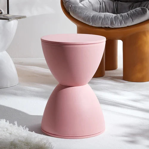 Hallway Ottoman Living Room Furniture  Minimalist Storage Pouf Footstool Shoe Changing Pouf Thickened Plastic Waiting Stool