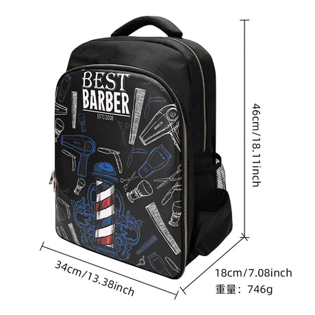 Salon Barber Bag Professional Traveling Hairdressing Bags Hairdressing Large Capacity Backpack Barbershop Styling Tools Supplies