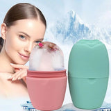 1/2PCS Skin Care Beauty Lifting Contouring Tool Silicone Trays Ice Globe Ice Balls Face Massager Facial Roller Reduce