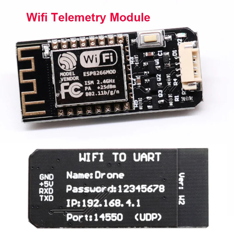 2.4G Wireless Wifi Radio Telemetry Module With Antenna for New MAVLink2 Pixhawk APM Flight Controller FPV Drone Smartphone Table