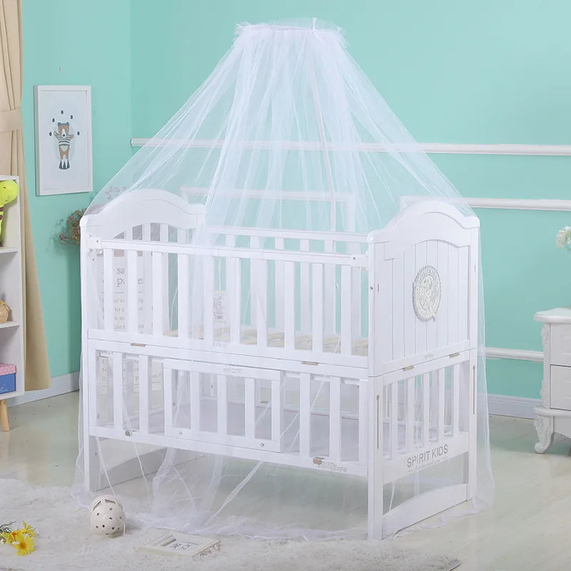 Baby Cradle Bed Mesh Mosquito Nets Foldable Summer Universal Baby Arched Mosquitos Nets Portable Crib Netting For Infant Toddler