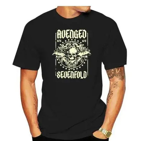 Harajuku Metalcore Avenged Sevenfold Rock T Shirt Hip Hop Streetwear T Shirt Heavy Metal Fashion Casual Plus Size T Shirt Women