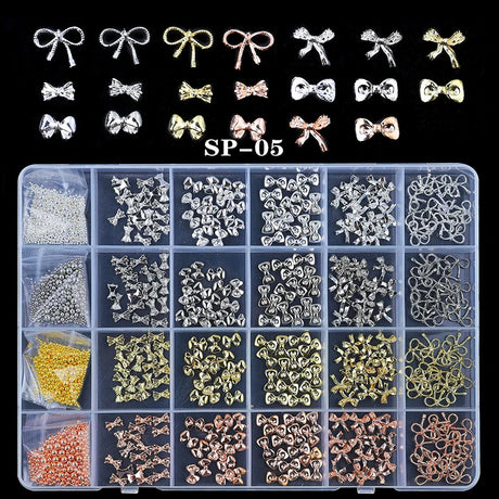 2800pcs Luxury Shiny Diamond Nail Art Rhinestones Crystal Decorations Set AB Glass 1pcs Pick Up Pen In Grids Box 21 Shape