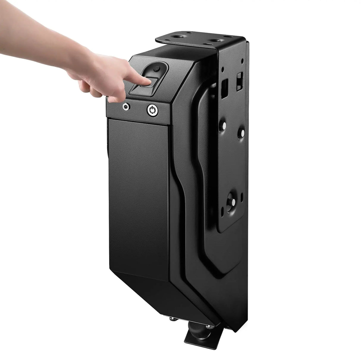 Fingerprint/Password Gun Safes Pistol Safe Box Steel Gun Box Security Guns Fingerprint Password Unlock Anti-Burglary With Keys