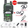 Baofeng UV S22 PRO V2 IP68 Walkie Talkie Waterproof Dual Band 136-174/400-520MHz Ham Radio Upgraded Of UV9R UV5R Pro 50KM Range