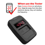 WOYO 10-1000MHZ Remote Control Tester All Car Key Frequence Tester, IR RF Remote Detector Inspection Tool, 315,433,868,902 MHZ