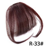 Synthetic Bangs Hair Clip In Hair Extensions Wispy Bangs Clip On Fringe Air Bangs For Women Hairpieces Curved Bangs For Girls