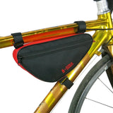 Front Tube Frame Bags Waterproof Outdoor Triangle Electric Scooter Tricycle Bag Yellow/Red/Blue/Black Motorcycles Parts