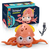 Kids Induction Escape Octopus Crab Crawling Toy Baby Electronic Pets Musical Toys Educational Christmas Gift Toddler Moving Toy