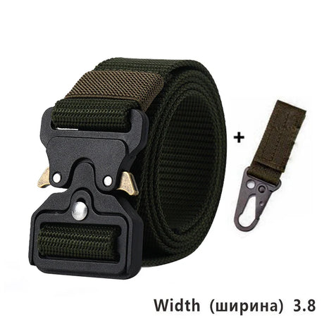 Mens belts Outdoor Hunting Canvas Belt For Men Multi-Function Buckle Nylon Belt Marine Corps Canvas belt for men