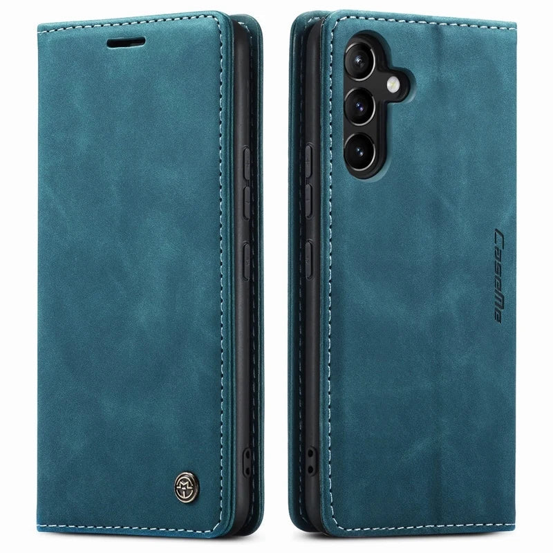 Leather Flip Case For Samsung Galaxy A54 Cover Shockproof Wallet Phone Case For Samsung A54 A 54 5G