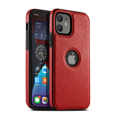 Ultra Thin Slim Leather Phone Case For iPhone 14 13 12 11 Pro Max XS XR X SE 7 8 Plus Shockproof Bumper Soft Business Back Cover