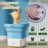 Foldable Sock Underwear Panties Retractable Household Washing Machine With Spinning Dry washing mac