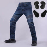 Logo PK719 B06 Four Seasons Riding Motorcycle Pants Classic Outdoor Riding moto Drop-resistant Pant With Hip Knee Gear