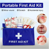 12pcs/set Survival Kit First Aid Kit Waterproof Emergency Bag Portable Compact Safety Supplies With Compartment Medicine Kit