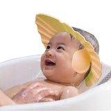 Baby Shower Cap Adjustable Silicone Shampoo Bath Cap Baby Swim Shower Cap Ear Protection  Eye Protection Baby Care Wash Hair