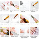 Acrylic Powder Set Nail Extension Set Nail Tips All For Manicure Nail Art Decorations Tools Nail Kit Professional Set For Nails