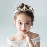 Kids Girls Crystal Tiaras and Crown Headbands Bridal Ball Princess Crown Wedding Party Accessories Hair Accessories