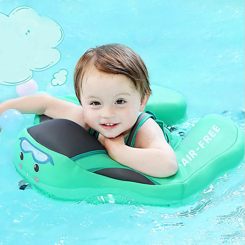 Mambobaby New Summer Baby Waist Floating Lying Ring Pool Toy Solid Non Inflatable Newborn Baby Boys Girls Fun Toys