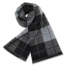 New Luxury Cashmere Wool Men Scarves,Warm Winter Man Scarf Charcoal Grey Wool Scarves Comfort Dual Color Fashion Casual Wear