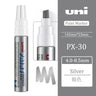 1pcs set UNI PX-30 Big Paint Pen Touch-up Pen 7-color Waterproof Industrial Non-fading Tire Marker Permanent Paint Pen