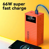 Mobile Power Container Coating Style Power Bank 6 Interface Fully Compatible with Mobile Phone Ultra Fast Charging 50000mAh