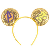 10Pcs/Lot New Colors Mouse Ears Headband Women Festival Party Cosplay Hairband Girls Gift Kids DIY Hair Accessories Wholesale