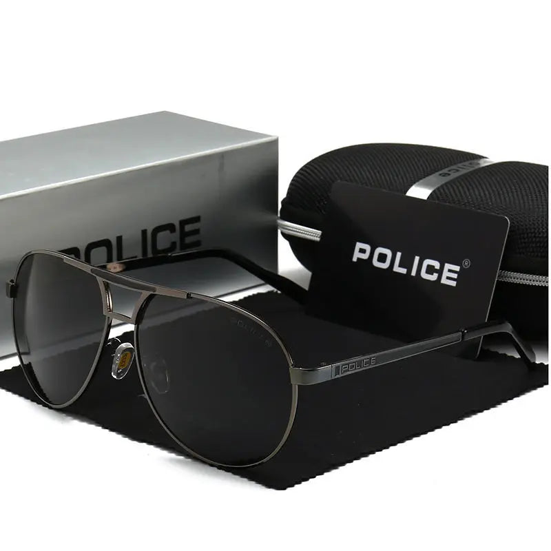 Luxury Brand POLICER Driving Sunglasses Men Polarized Sun glasses for men UV400