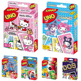 UNO Hello Kitty Matching Card Game Minecraft Multiplayer Family Party Boardgame Funny Friends Entertainment Poker