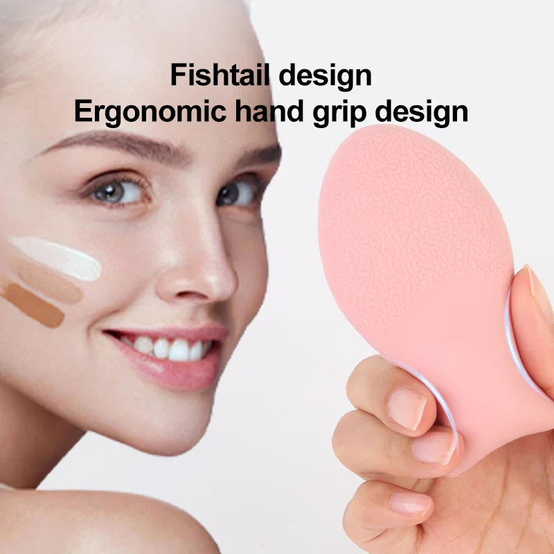 New Silicone Makeup Sponge Jelly Puff Makeup Do Not Eat Powder Puff Face Wash Makeup Puff Make Up Tool Beauty Accessories