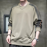 Sweater Mens Autumn and Winter 2023 New Fashion Casual Round Neck Top Trendy Pullover Loose Long Sleeve Sweatshirt Men Outear