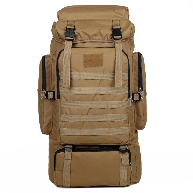 New Tactical Backpack for Outdoor Hiking with Large Capacity and Camouflage Design