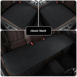 Car Seat Cover Flax Seat Protect Cushion Automobile Backrest Cushion Pad Covers Mat Four Seasons Car Supplies Set