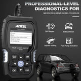 ANCEL BZ700 OBD2 Automotive Scanner for Mercedes Benz Sprinter Smart All System ABS SRS SAS Oil Reset Diesel Car Diagnostic Tool