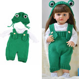 Doll Clothes for 55cm Dolls 22inch Doll's Clothing Sweater Dress Overall  DIY Toy Dolls Outfit for Dolls Clothes Accessories