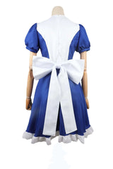 Game Alice Madness Returns Cosplay Costume Halloween Maid Dresses Apron Dress and Socks Women Anime Girl Carnival Party Dress Up