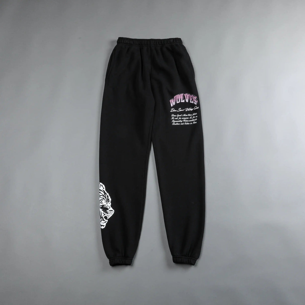 DARC Wolves Joggers Street Pants Casual Warm Oversize Baggy Joggers US Oversize