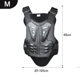 Motorcycle Armor Reflective Protection Chest Vest Covers Outdoor Racing Moto Motocross Pit Dirt Bike Skating Protective Gear Kit