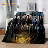 The Twilight Saga HD Printed Soft Plush Blanket,Flannel Blanket Throw Blanket for Living Room Bedroom Bed Sofa Picnic Cover Kids