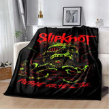 3D S-SLIPKNOT Band Printed Blanket  Fashion Soft Cozy Living room Bedroom Sofa Bed Travel Blanket Child Birthday Gift